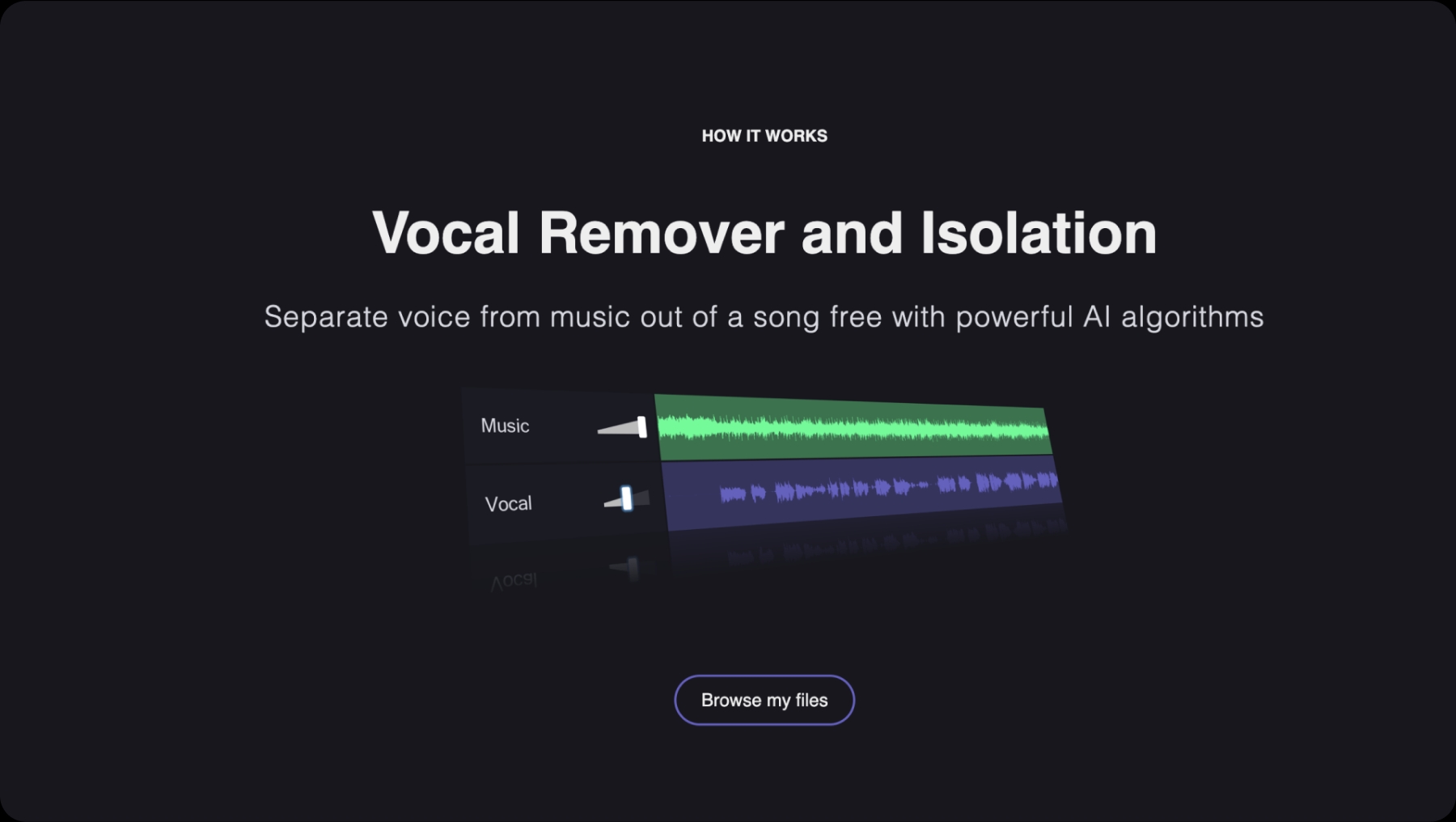 Vocal Remover and Isolation