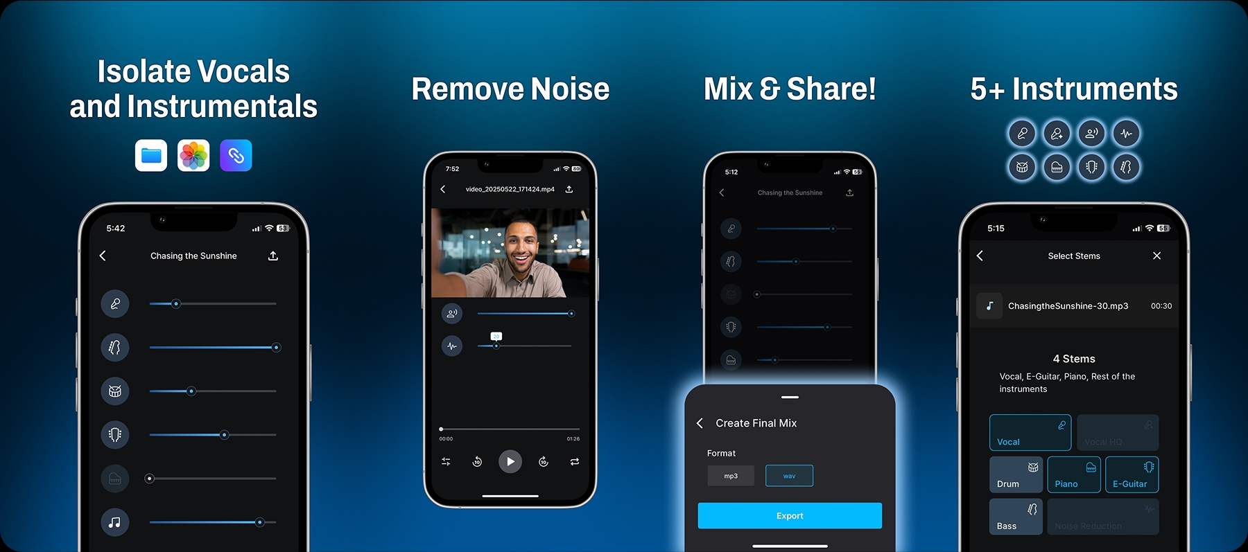 gaudio studio app features