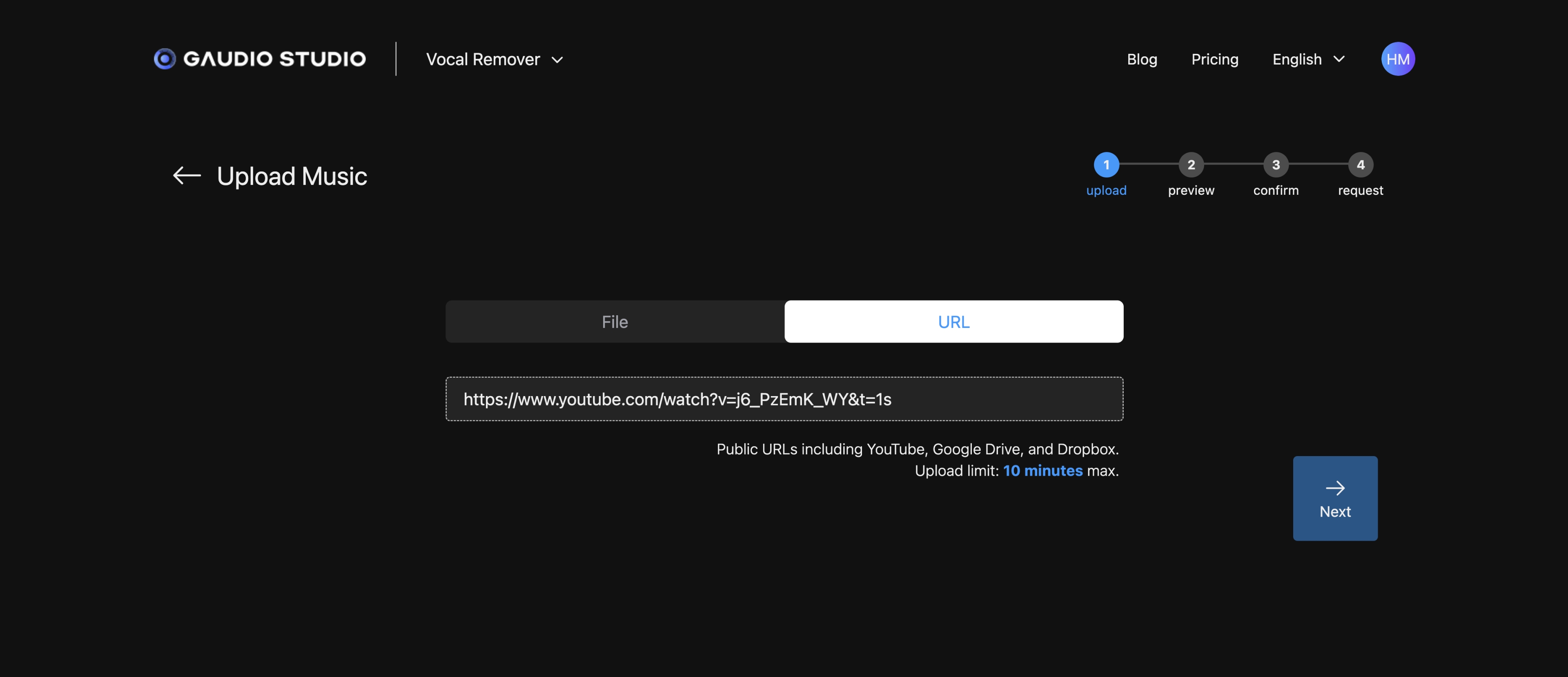 Upload Your Video File